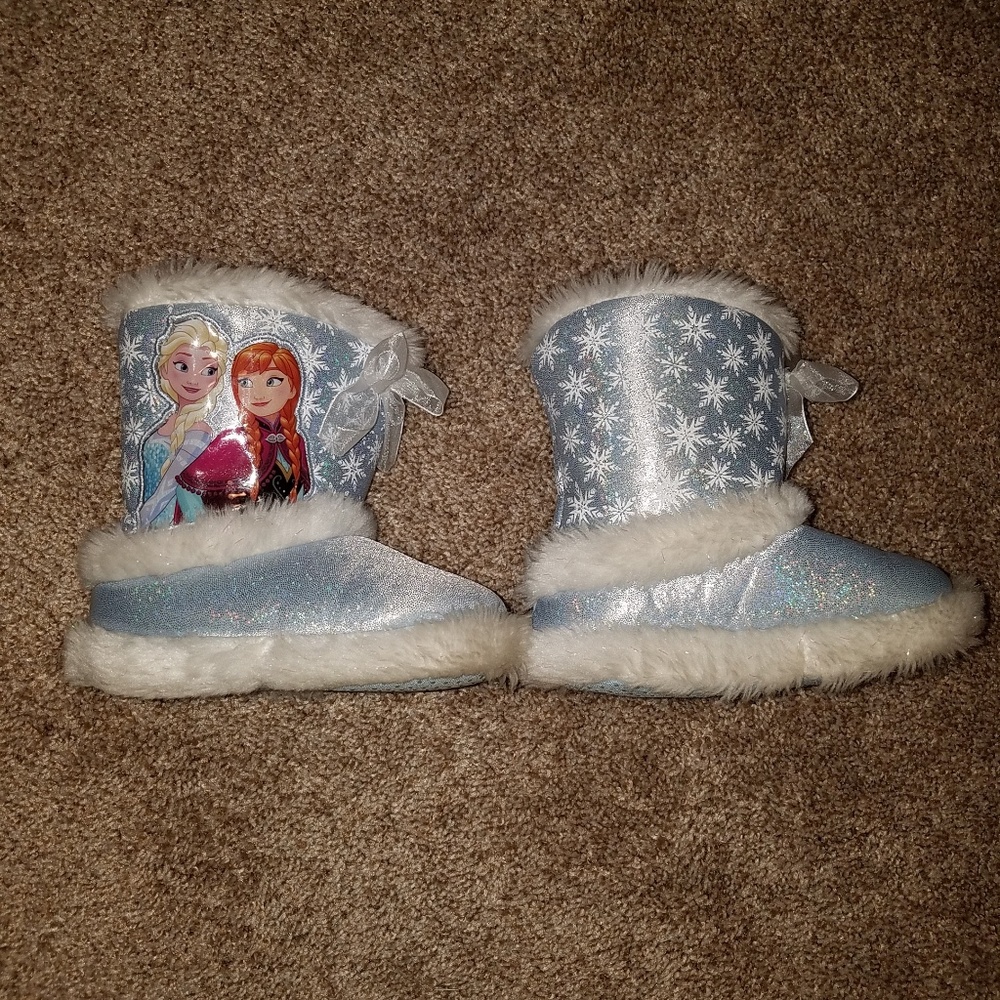 Toddler girls Frozen slipper boots